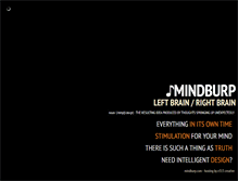 Tablet Screenshot of mindburp.com